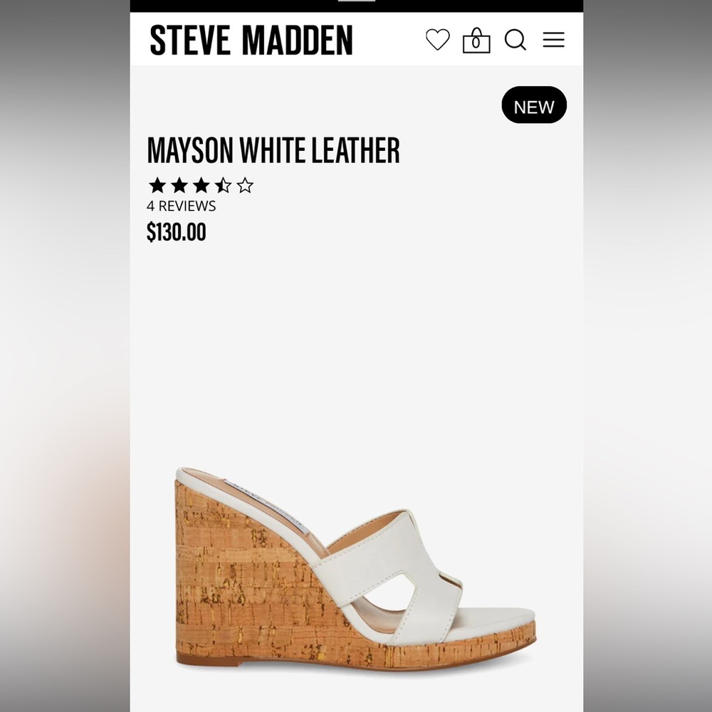 Steve Madden Mayson wedge sandal